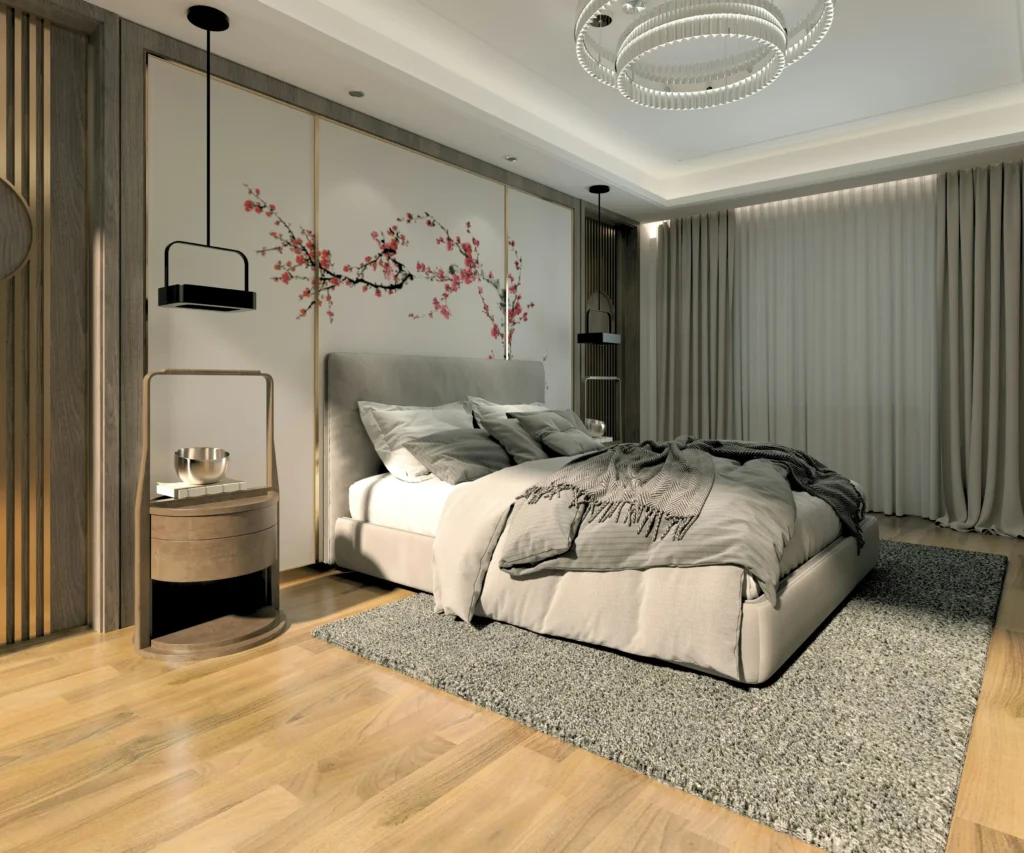 modern bedroom textiles