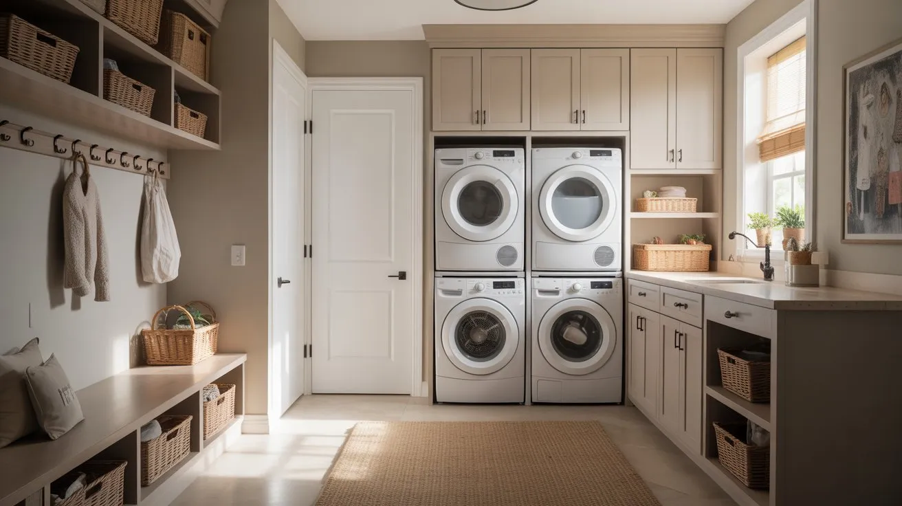 Mudroom and Laundry Room Combo Ideas