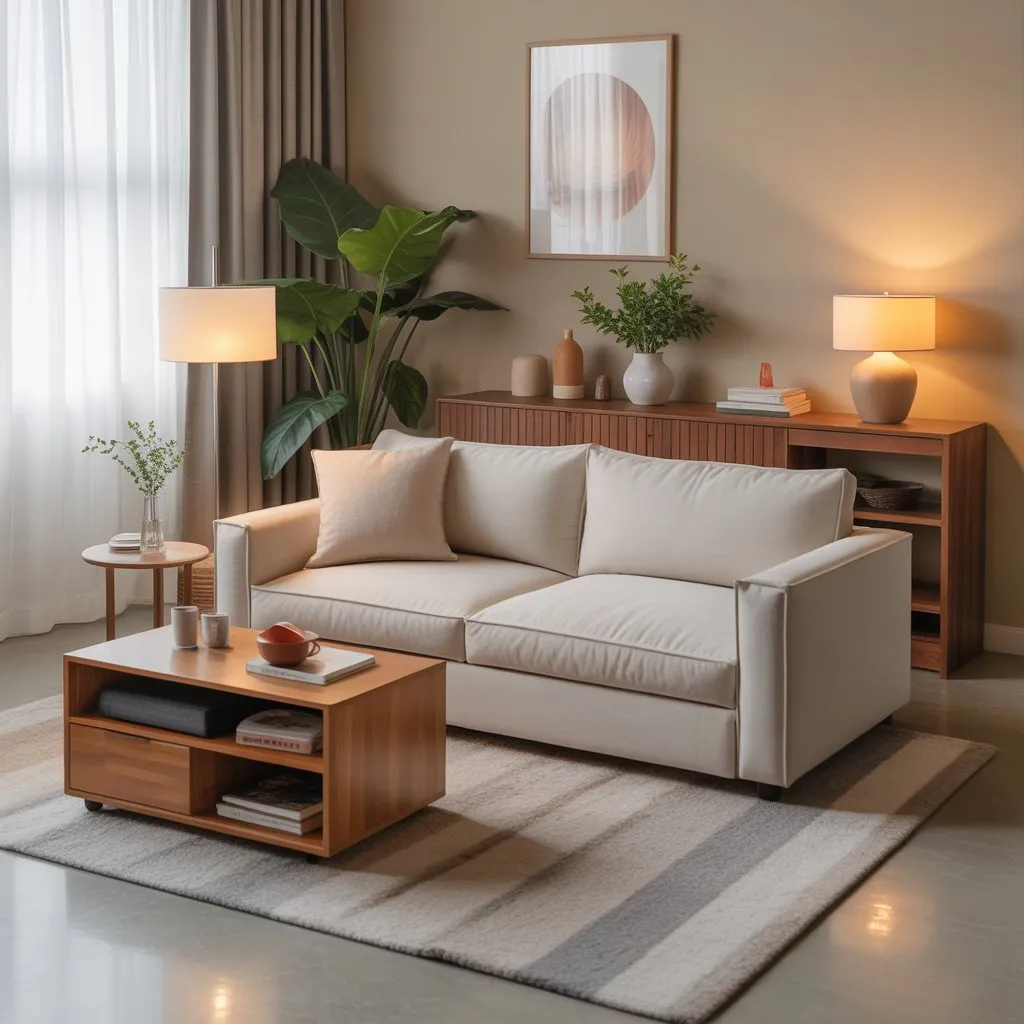 how to decorate small living room