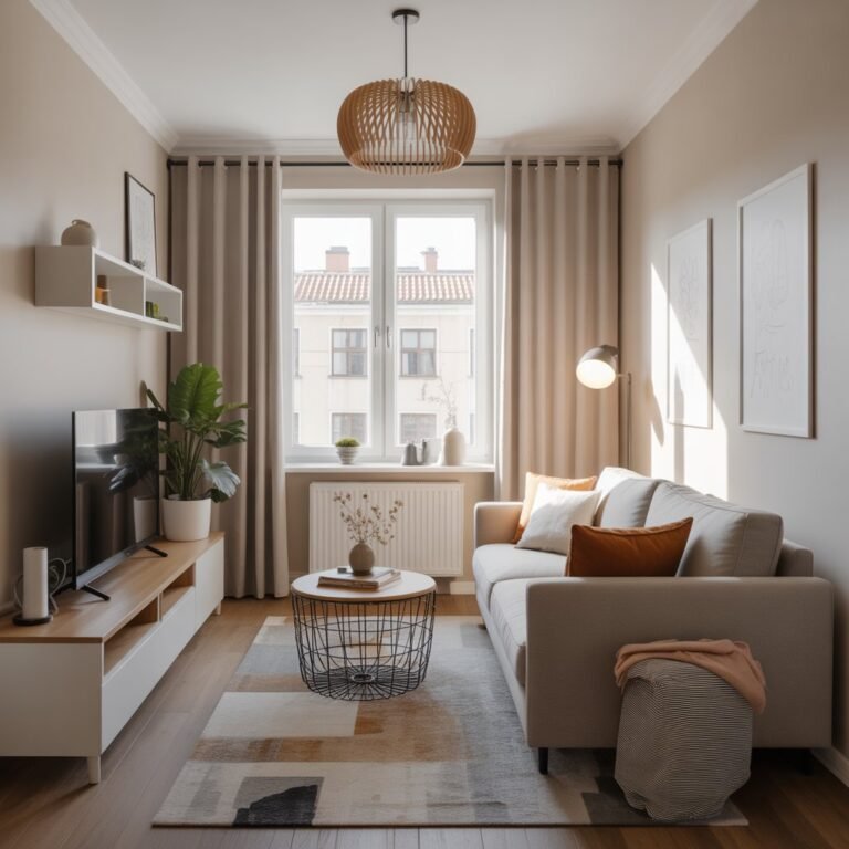 how to decorate small living room