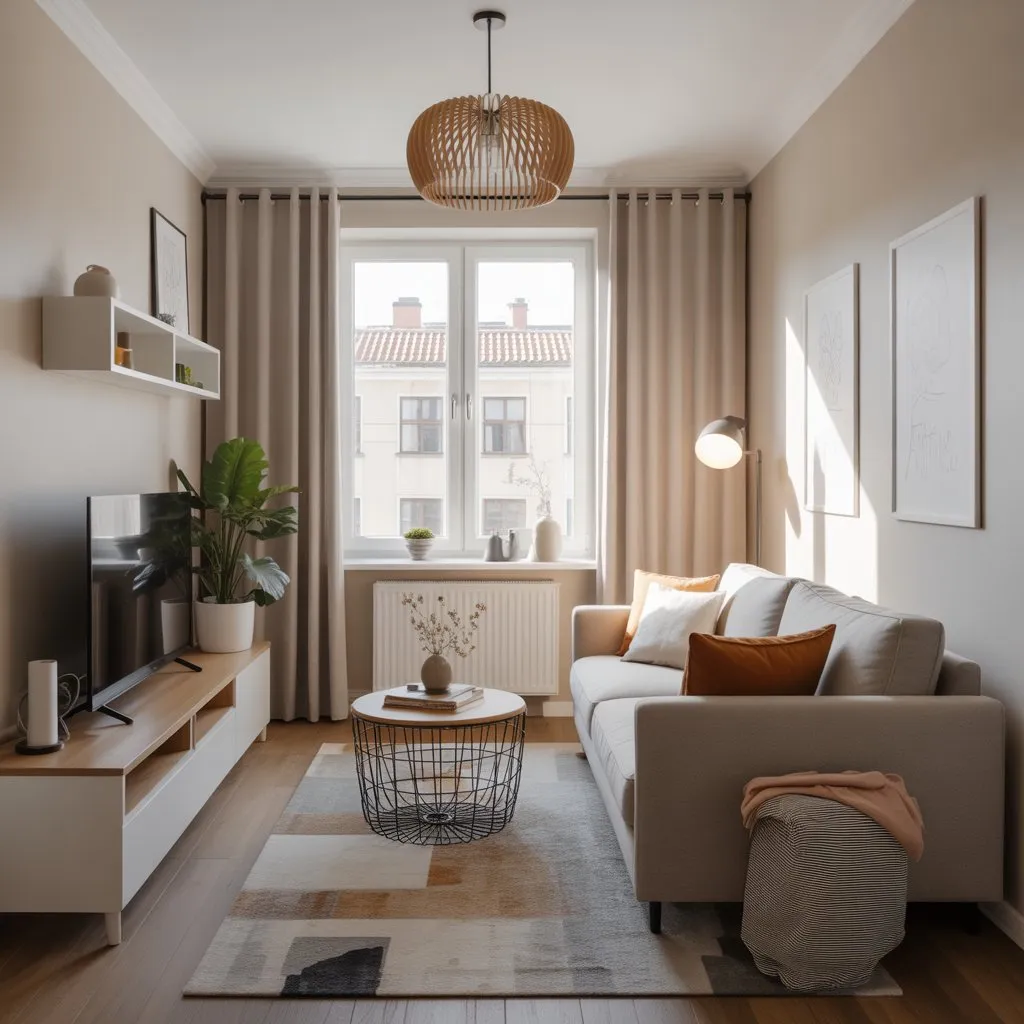 how to decorate small living room