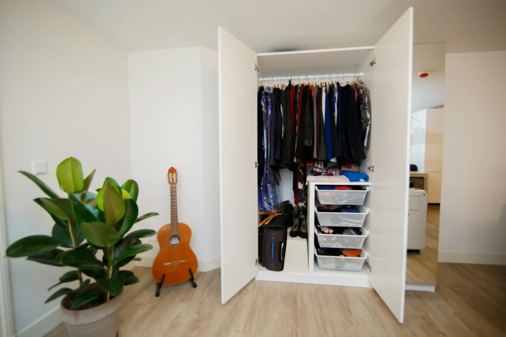 Small bedroom storage