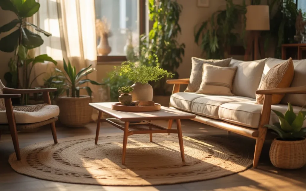 natural jute rug living room
