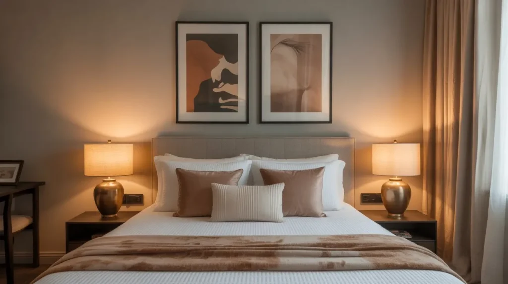 romantic bedroom wall art