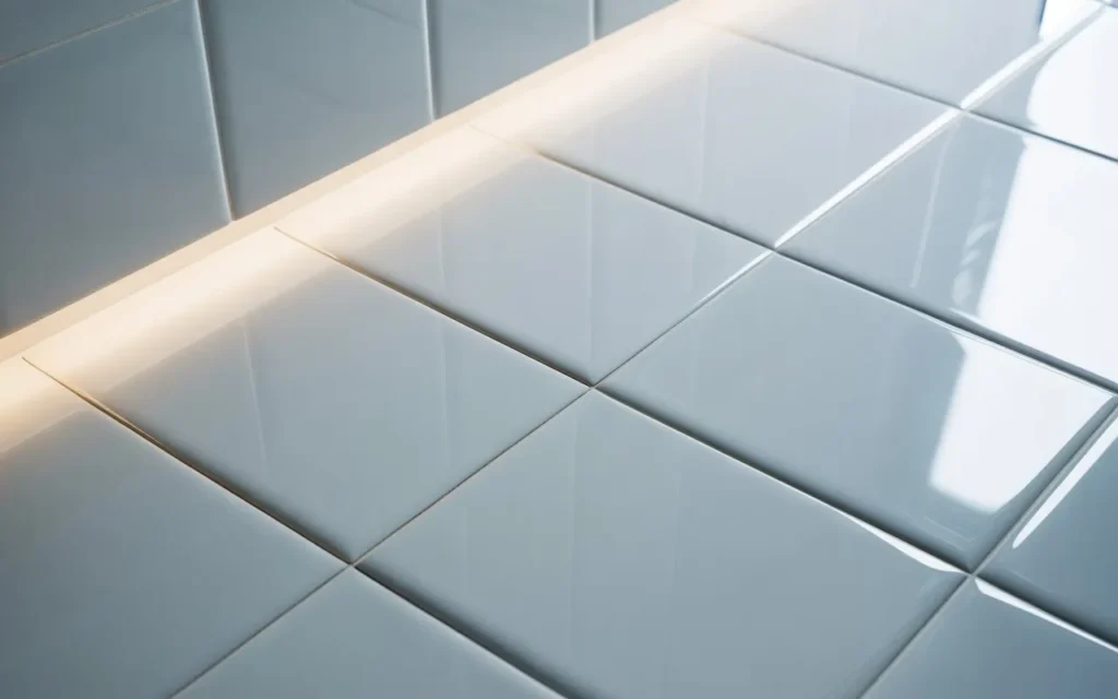 clean grout bathroom tile refresh