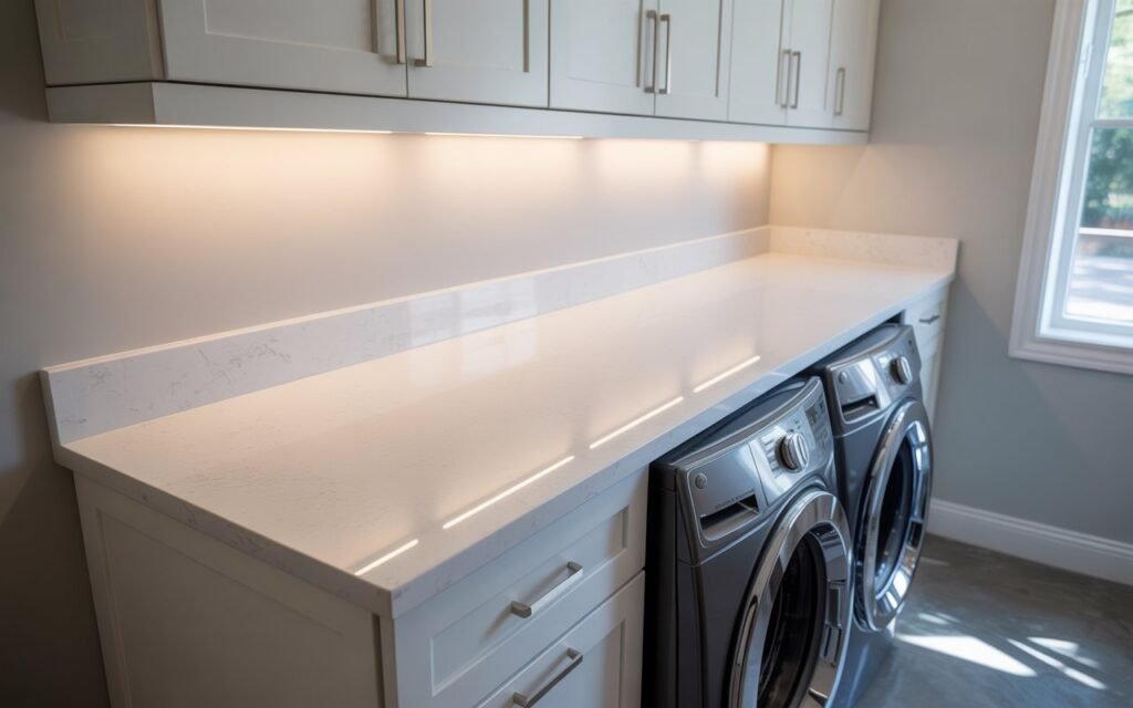 countertop over washer dryer