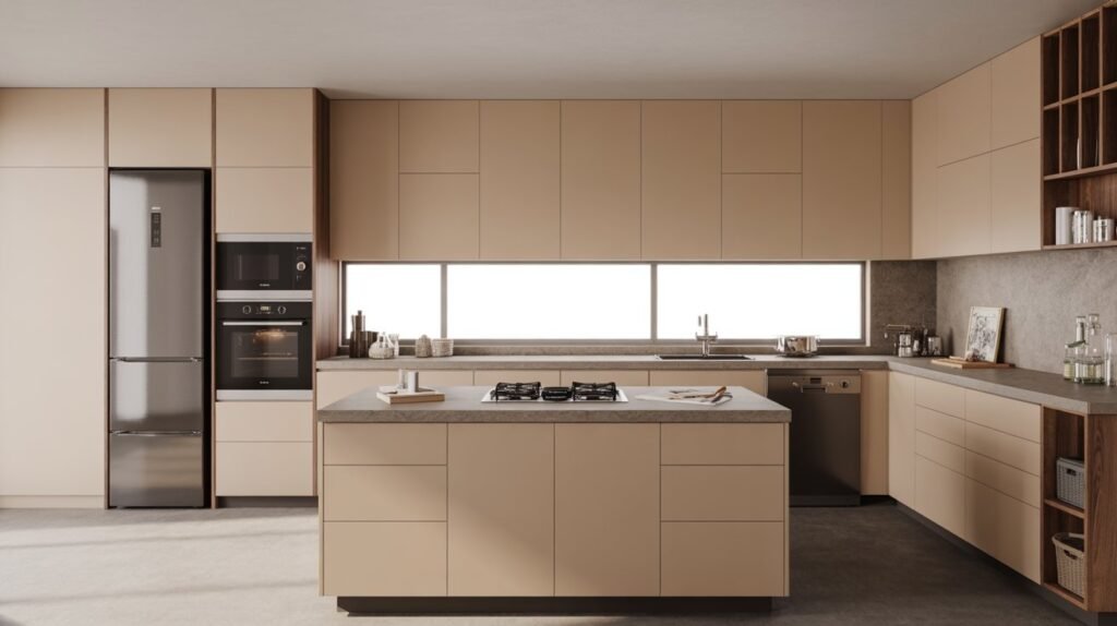 ikea built in kitchen look