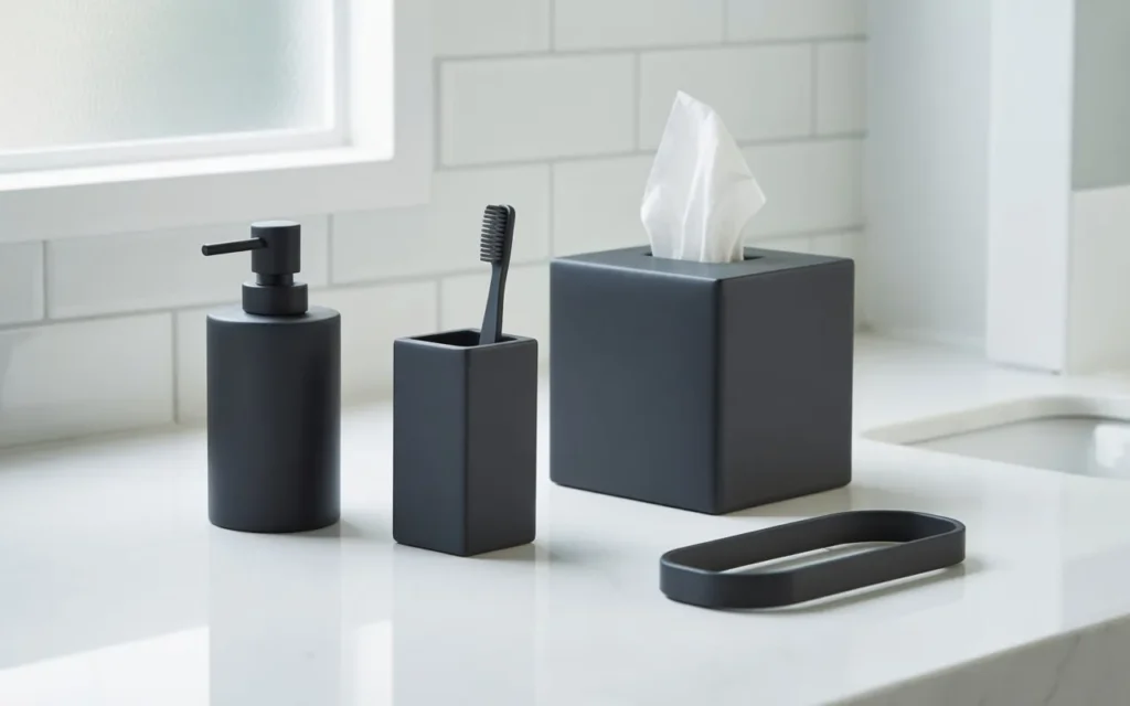 bathroom accessories upgrade budget