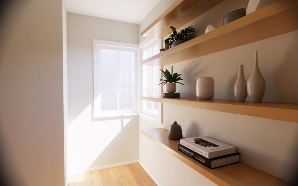 corner storage small apartment ideas