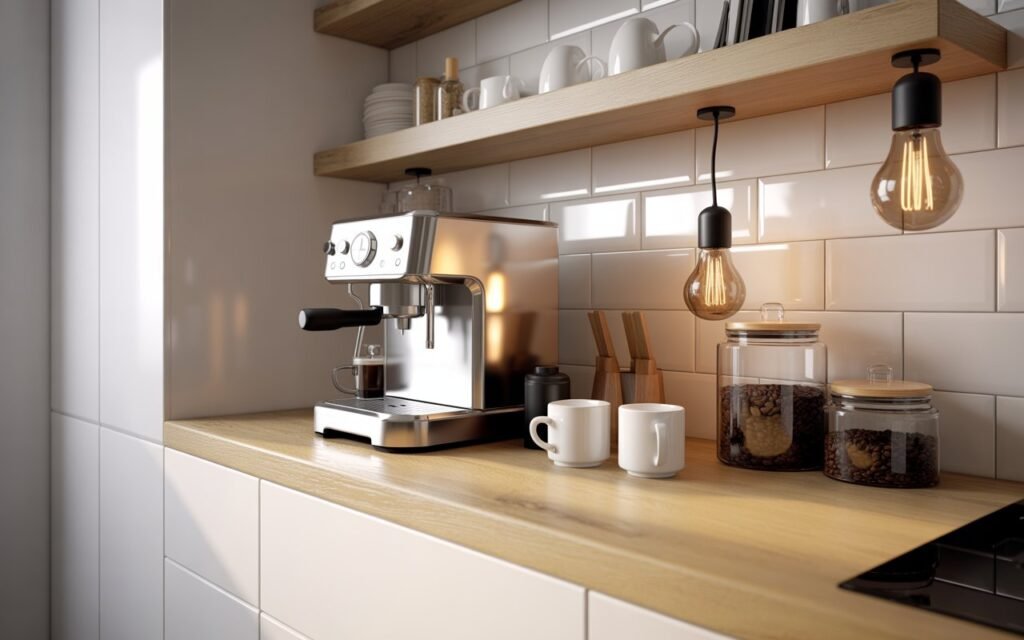 ikea kitchen coffee bar
