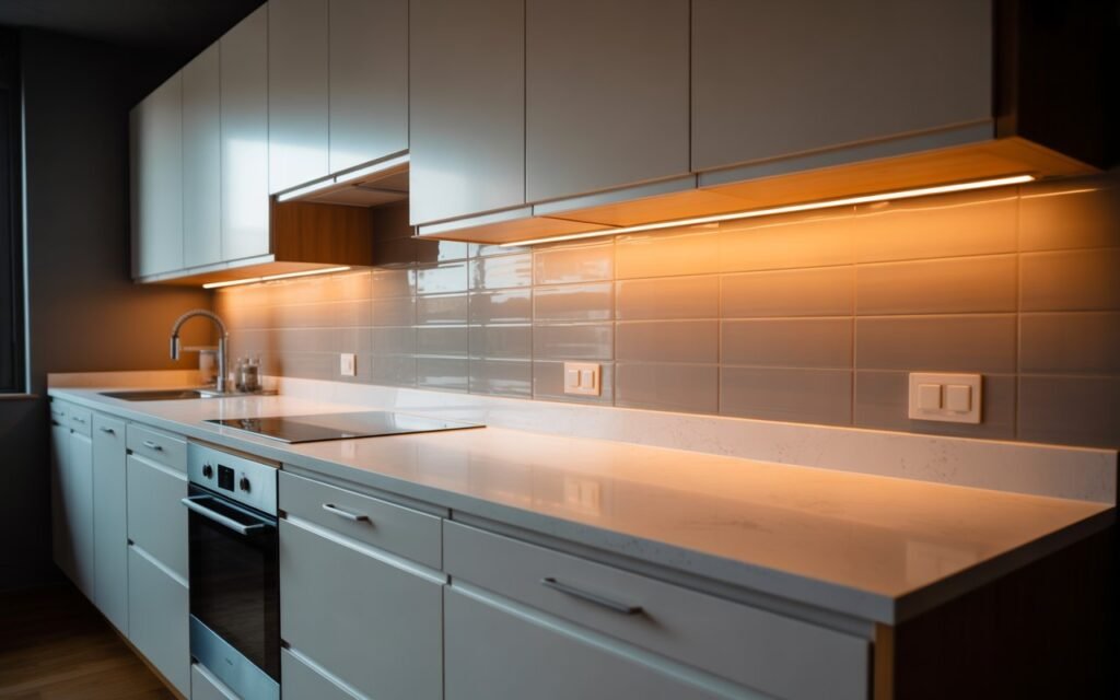 ikea kitchen under cabinet lighting