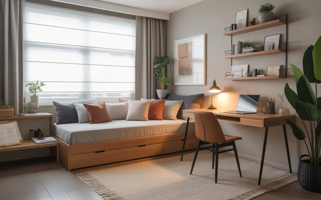 daybed guest room office combo design