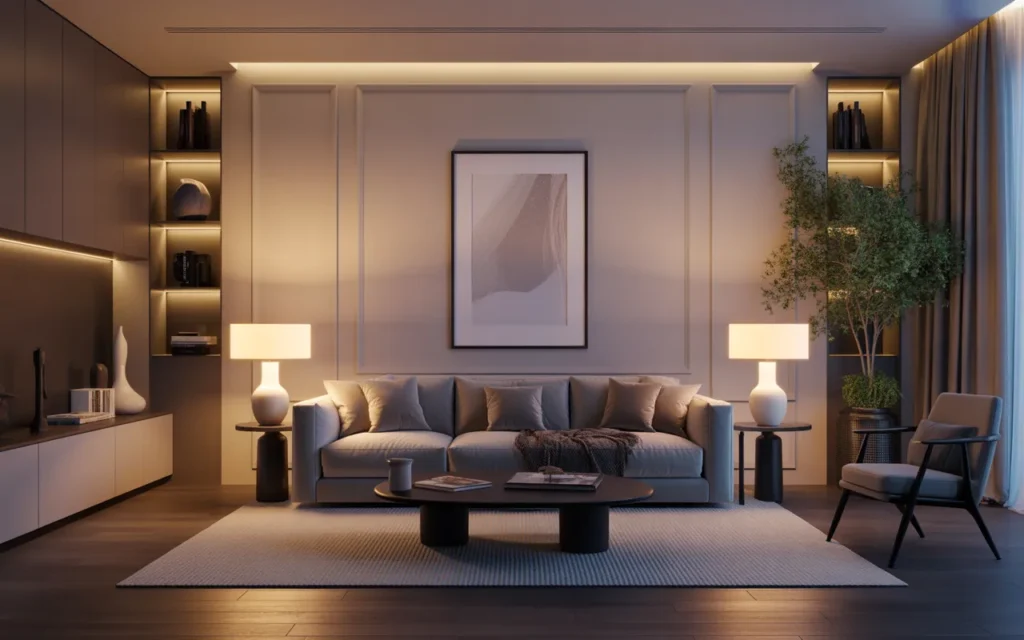 dimmer switches for flexible living room lighting control