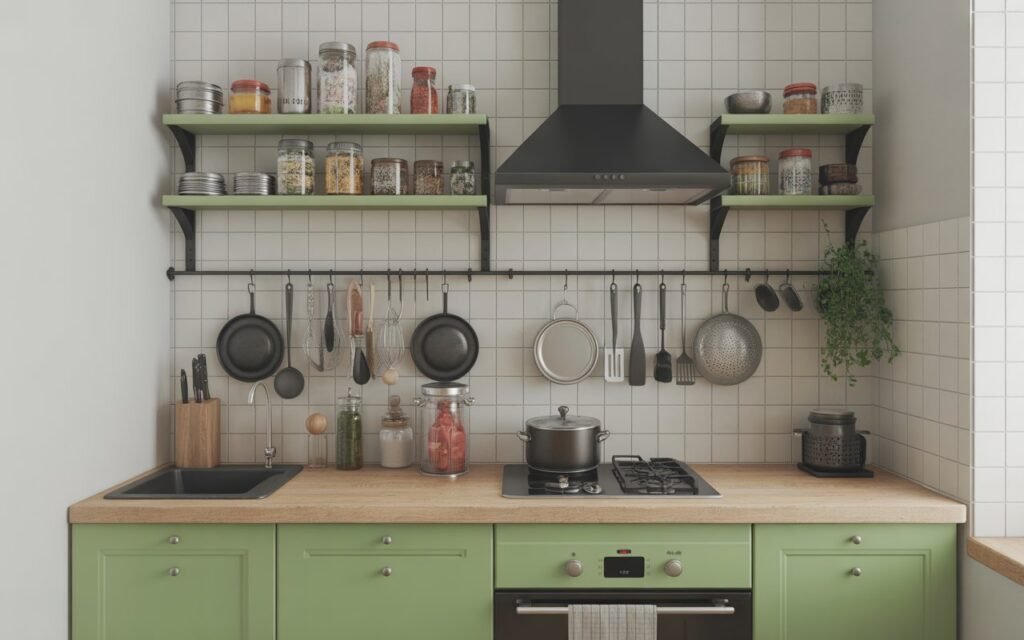 kitchen storage small apartment ideas