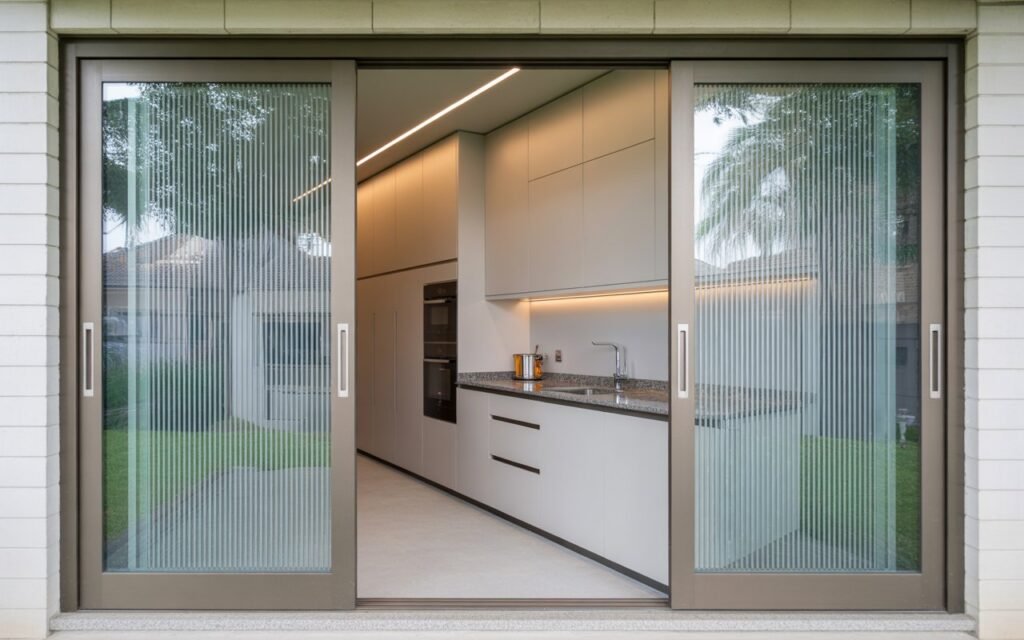 scullery sliding door design