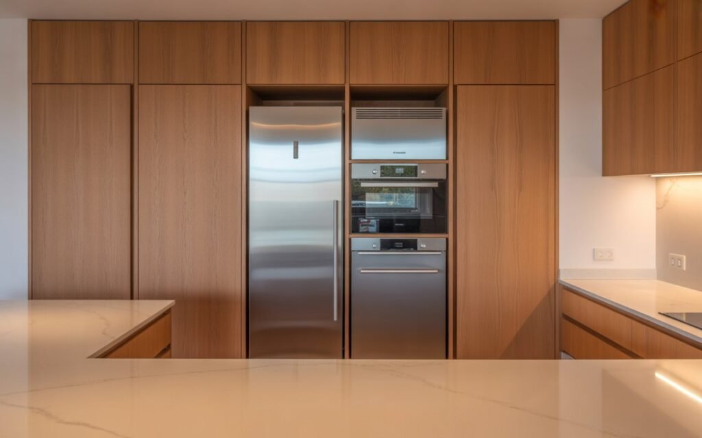 scullery hidden appliances design