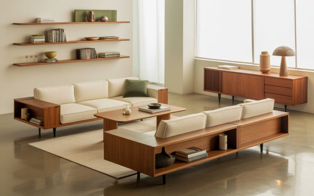 mall space mid century furniture