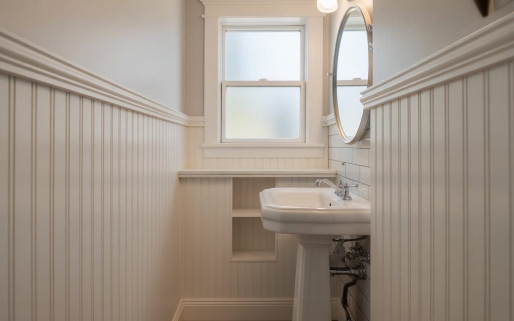 small bathroom beadboard ideas