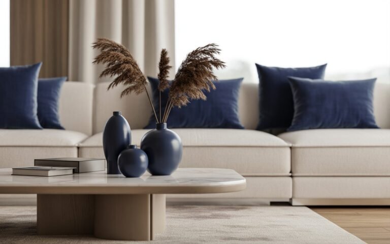 Navy Blue Living Room Ideas