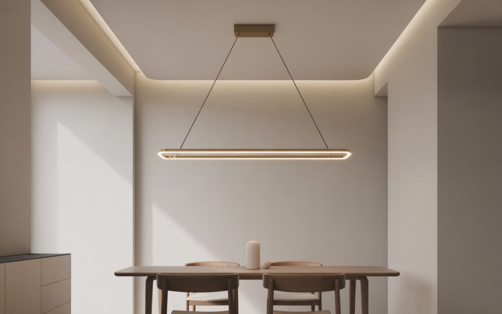 small dining room chandelier idea