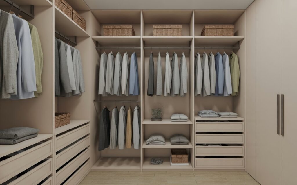 functional closet shelving designed for everyday use