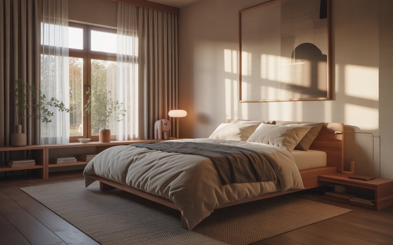 Japandi Bedroom Ideas